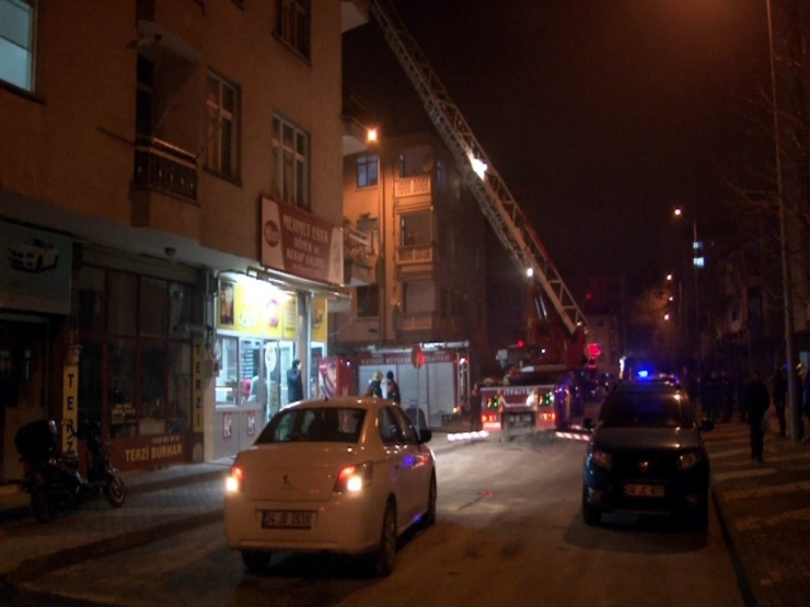 Kayseri’de Baca Yangını