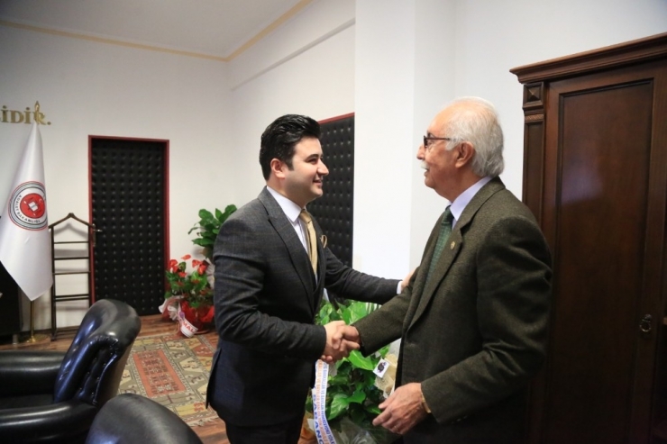 Başkan Atıcı, Başsavcı Yapar’ı Ziyaret Etti