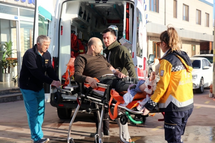 Tartıştığı İş Yeri Sahibini Ayağından Vurdu