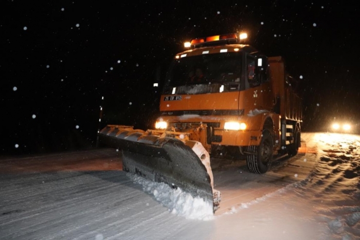 Ağrı’da Yoğun Kar Yağışı