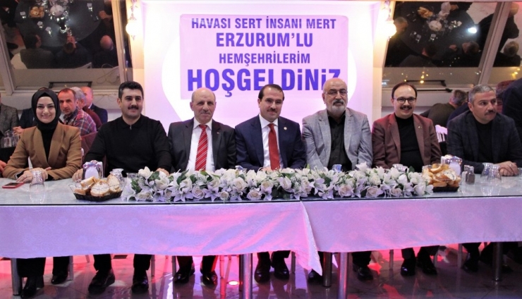 Ak Parti’li Kırkpınar, Erzurumlu Hemşehrileriyle Buluştu