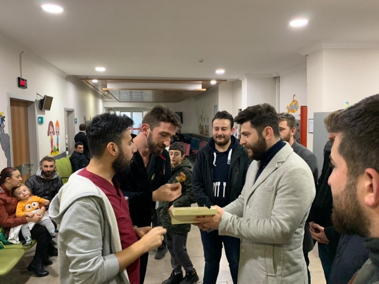 Trabzon’da Doktorlara Moral Ziyareti