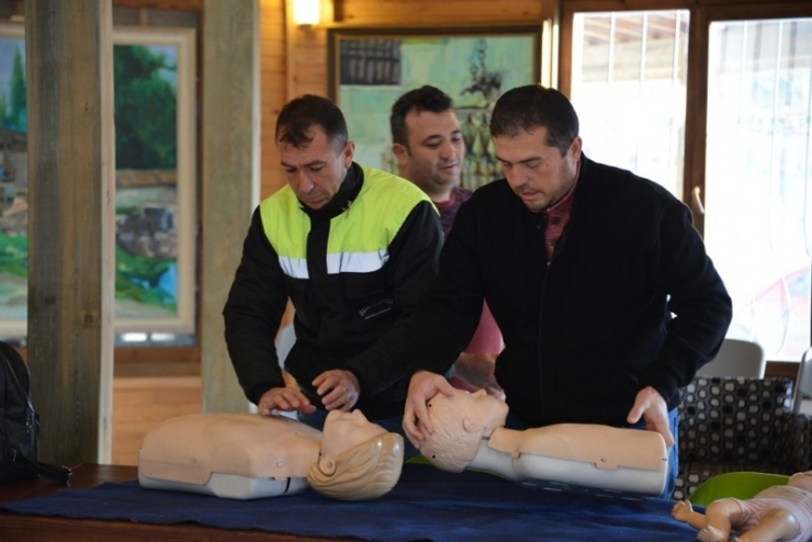 Gediz Belediyesi Personeline İlk Yardım Eğitimi