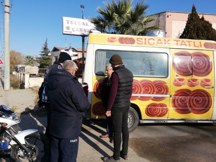 Salihli Zabıtası Halkın Sağlığıyla Oynayanlara Göz Açtırmıyor