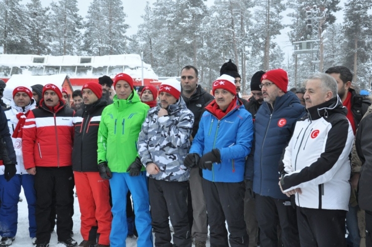 Bakanlardan Sarıkamış’ta Telesiyej Tesisleri Açılışı