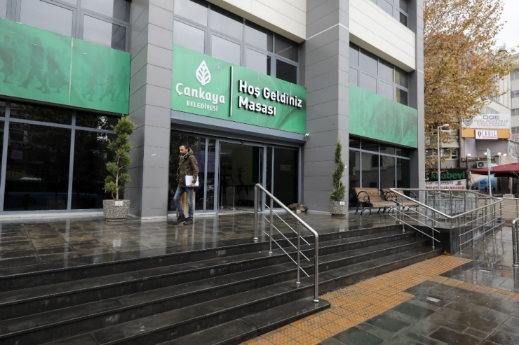 Çankayalının Belediyedeki İlk Adresi “Hoş Geldiniz Masası” Oldu