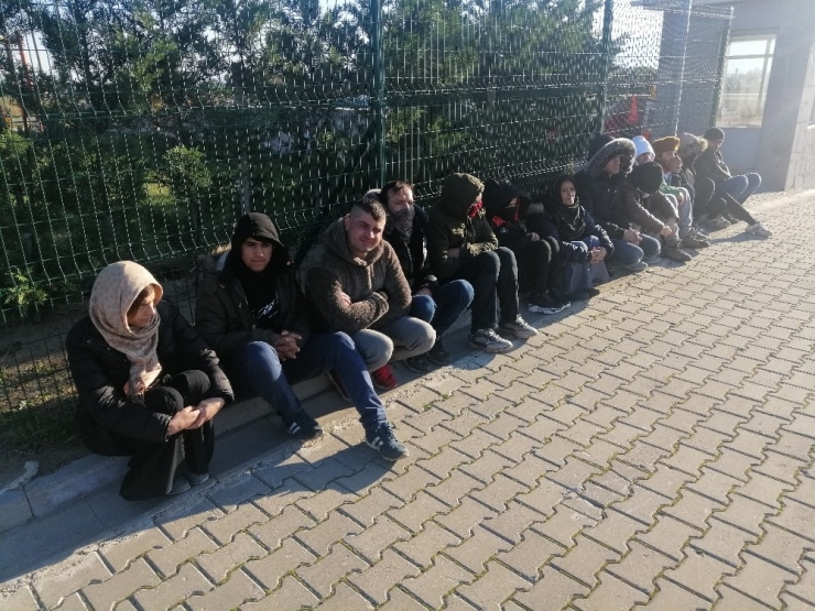 Çanakkale’de 43 Kaçak Göçmen Yakalandı