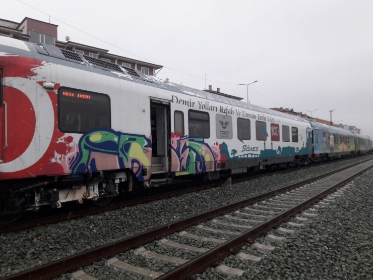 Samsun-sivas Tren Yolunda Test Sürüşü Yapıldı