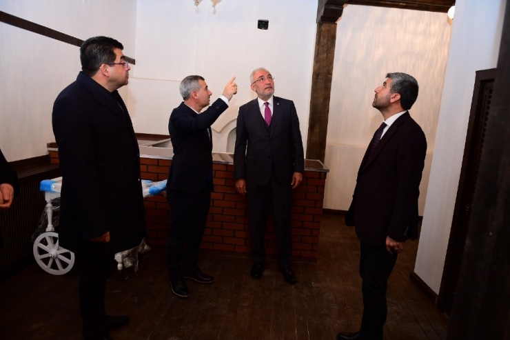 Tarihi Yeşilyurt Konaklarında Restorasyon Sürüyor