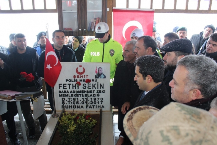 Şehit Fethi Sekin, Şehadetinin 3. Yılında Kabri Başında Anıldı