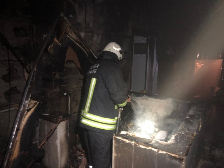 Milas Devlet Hastanesi’nde Yangın Paniği