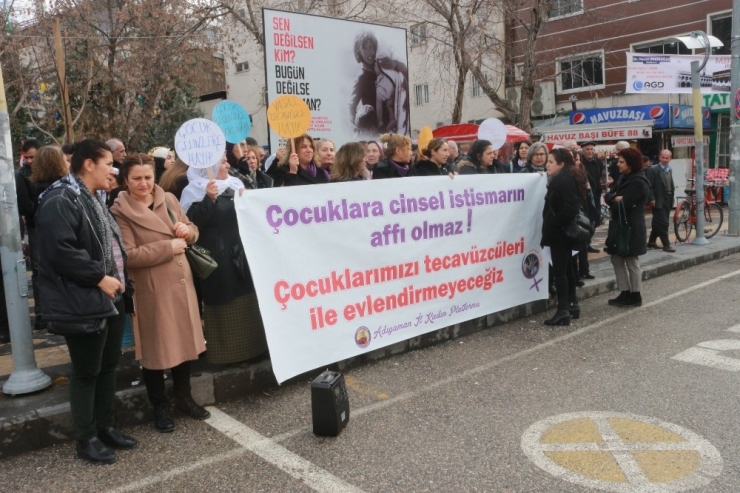 Kadın Platformu Çocuk İstismarlarına Tepki Gösterdi