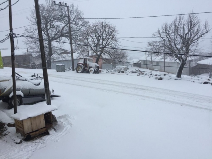 Kar Ve Fırtına Balıkesir’de Etkili Oldu