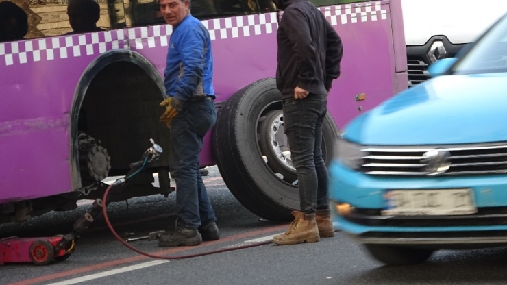 İstanbul’un Göbeğinde Akıl Almaz Kaza