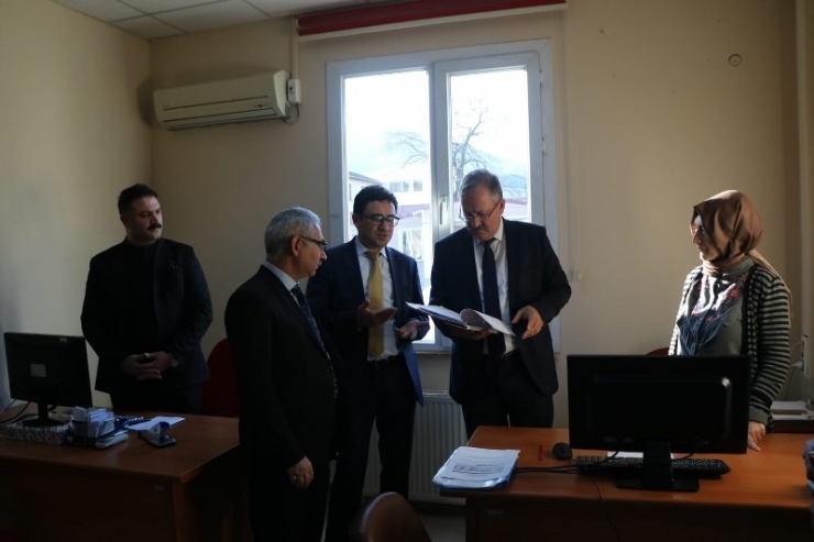 Başsavcı Şen, Denetimli Serbestlik Müdürlüğünü Teftiş Etti