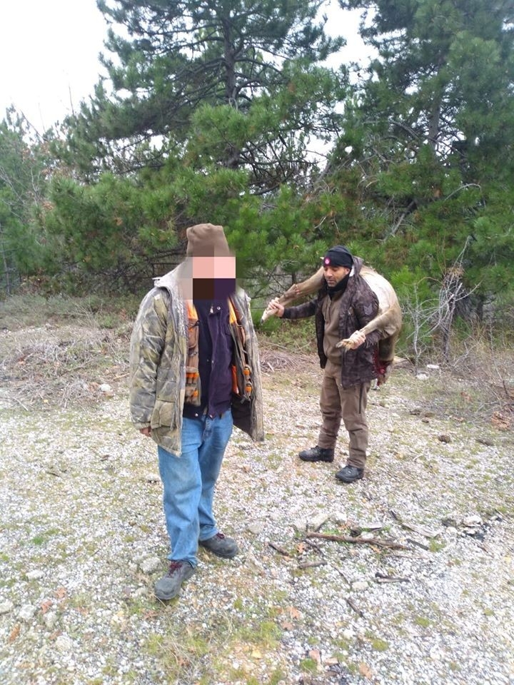 Çanakkale’de Yasa Dışı Karaca Avına 5 Bin 583 Lira Para Cezası