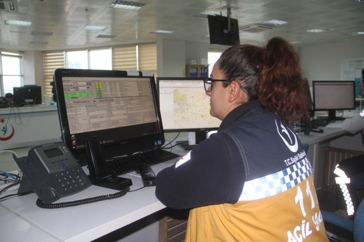 Elazığ’da 112’ye Gelen Gereksiz Çağrı Yüzde 85 Oranında Düştü