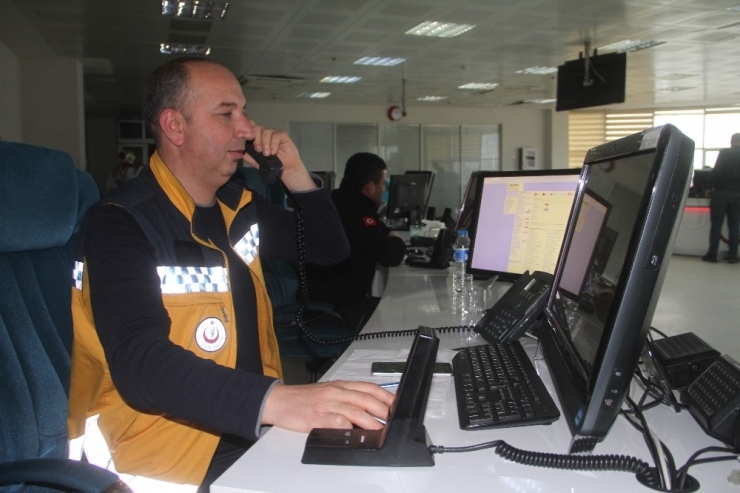 Elazığ’da 112’ye Gelen Gereksiz Çağrı Yüzde 85 Oranında Düştü