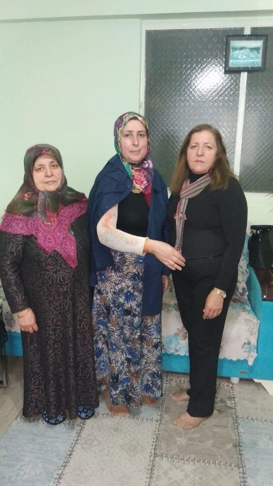 Koca Şiddetine Maruz Kalan Kadına Destek Ziyareti