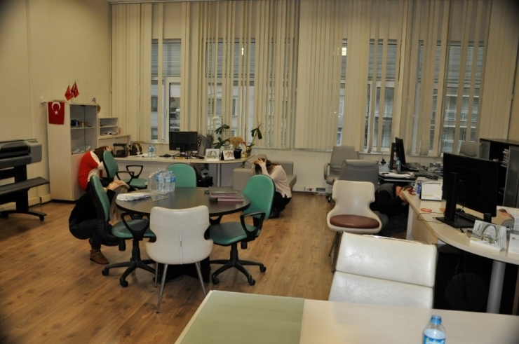 Kent Konut’ta Afet Tatbikatı Gerçekleşti