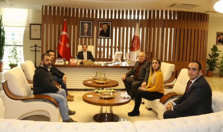 Küresel Gazeteciler Konseyi’nden Rektör Bağlı’ya Ziyaret