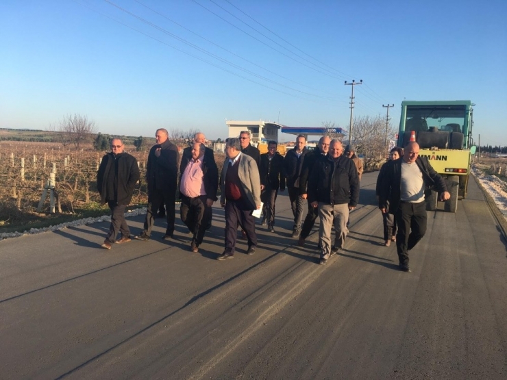 Beton Yol Uygulaması Devam Ediyor