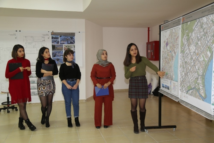 Meü Öğrencileri, Ödev Olarak Mezitli Kent Meydanı Projesi Hazırladı