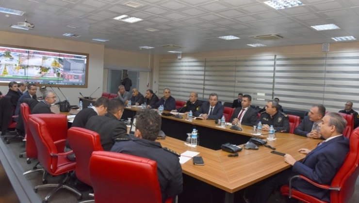 Mersin’de İl Afet Ve Acil Durum Yönetim Merkezi Toplandı