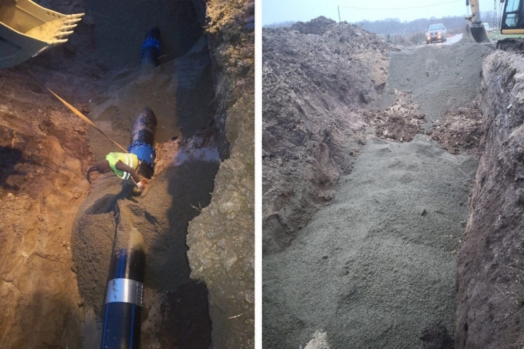 Teski Ekipleri Zor Şartlarda Arızayı Onardı