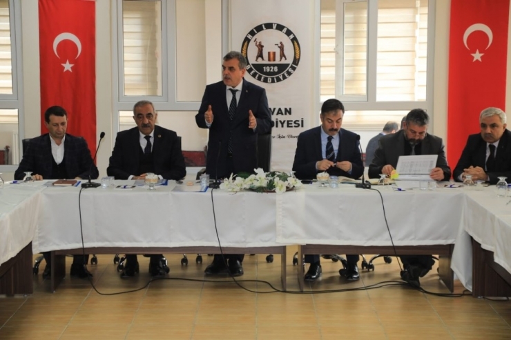 2020 Yılında Hilvan’a Yapılacak Projeler Görüşüldü
