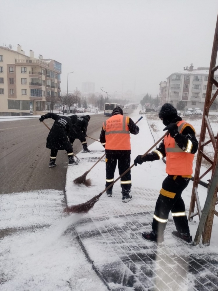Altındağ’da 500 Personel Ve 30 Araçla Kara Müdahale