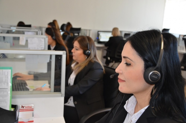 Balıkesir Büyükşehir Çağrı Merkezi 100 Binin Üzerinde Çağrı Cevapladı