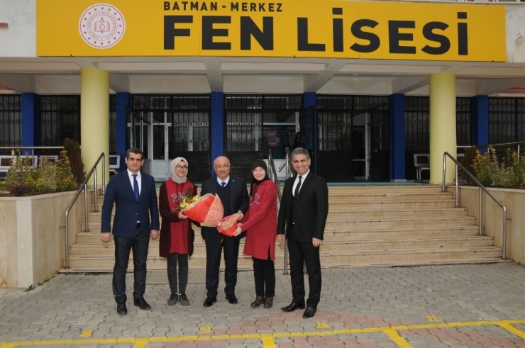 Rektör Durmuş Fen Lisesi Öğrencileriyle Buluştu