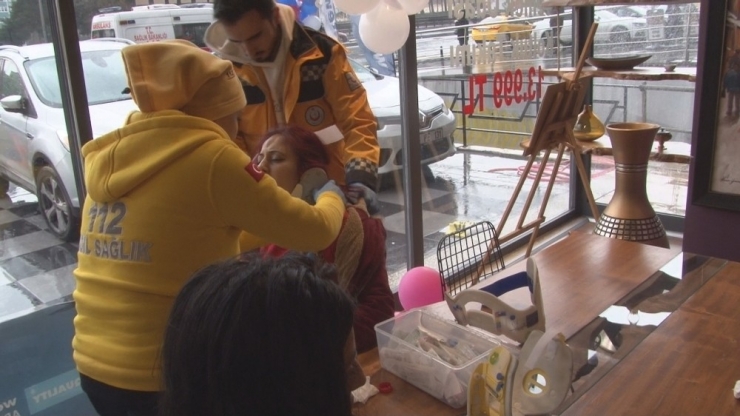 E-5 Üzerinde Benzini Biten Araç Kazaya Sebep Oldu