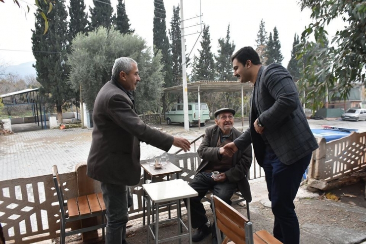 Kaymakam Ülkü, Ortakçı Mahallesi’ni Ziyaret Etti