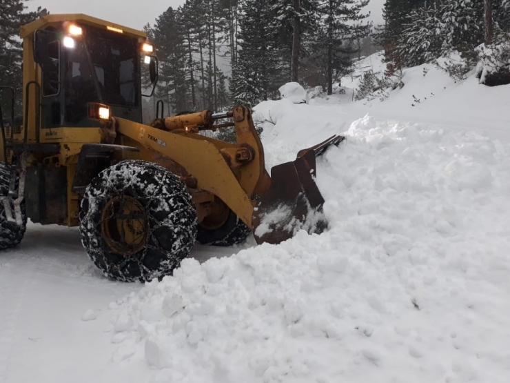 Karla Mücadele Hız Kesmiyor