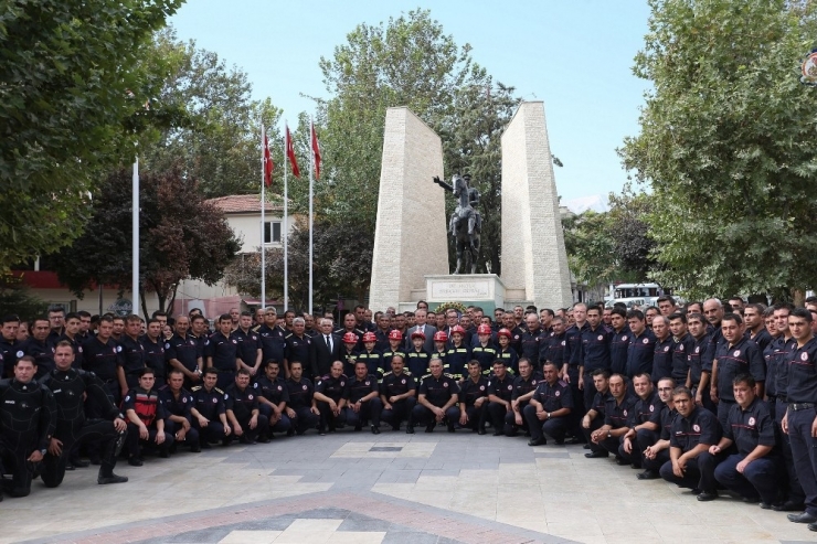 Denizli’de İtfaiye Ekipleri 2019 Yılında 6 Bin 997 Olaya Müdahale Etti