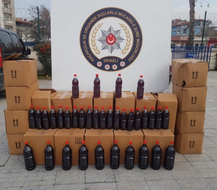 Kom’dan Kaçak Akaryakıt Ve Alkol Operasyonu