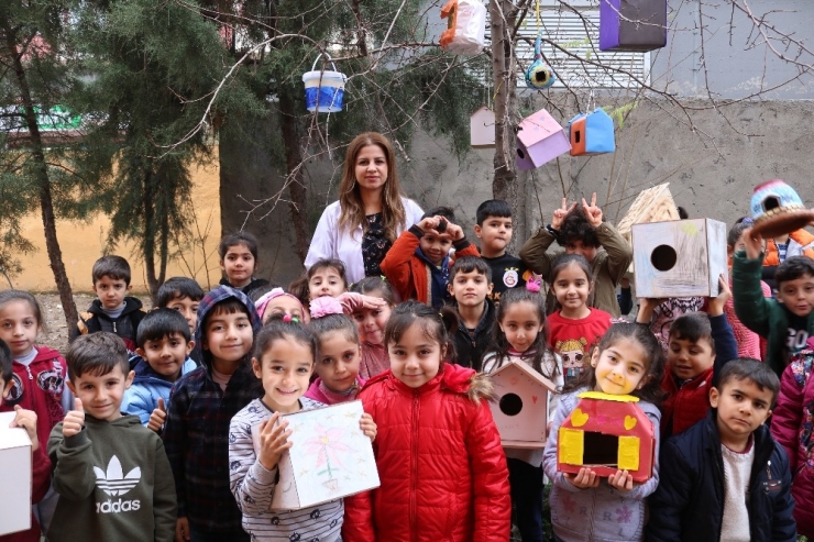 Diyarbakır’dan Kuşlara Bir Damla Umut Projesine Destek