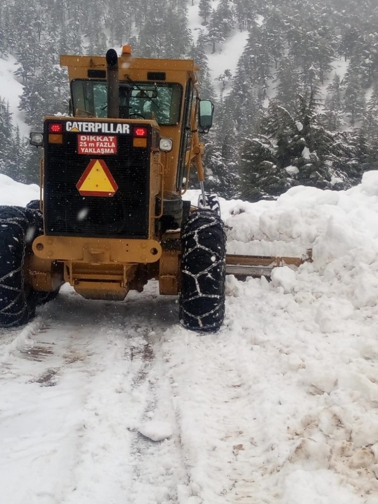 Kahramanmaraş’ta Karla Mücadele