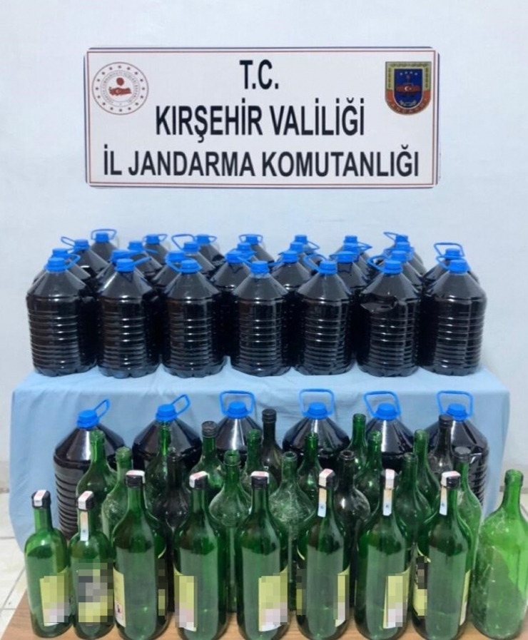 Jandarmadan Kaçak İçki Operasyonu