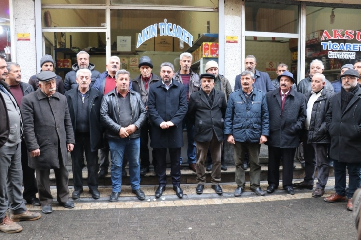 Chp’den Tütüncü Esnafına Destek Ziyareti