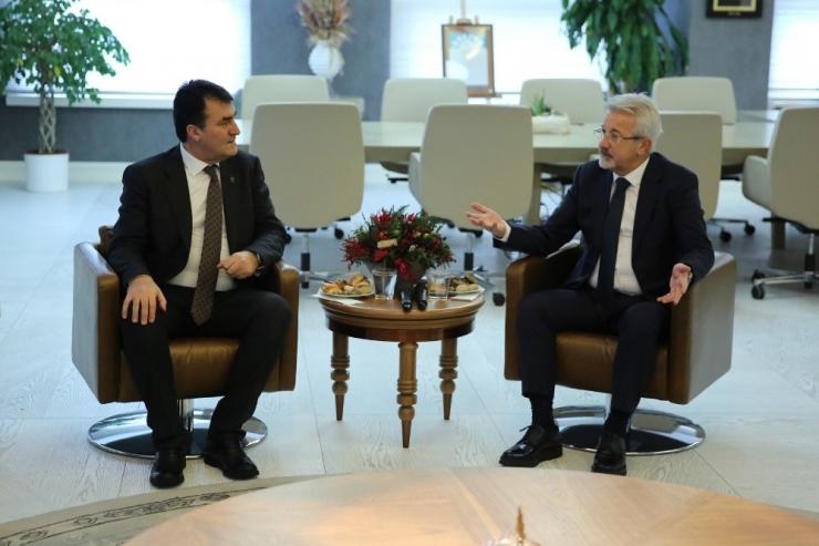 Dündar’dan Erdem’e İade-i Ziyaret