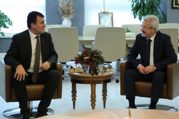 Dündar’dan Erdem’e İade-i Ziyaret