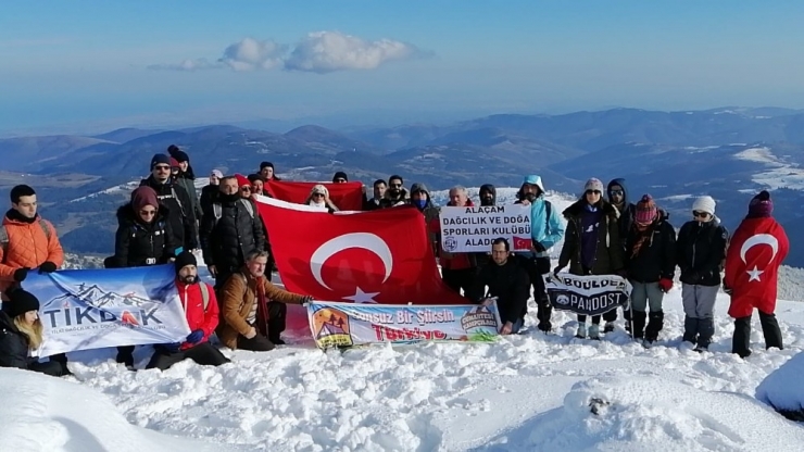 Dağcılardan Sarıkamış Tırmanışı