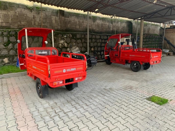 Cizre’de ’Çöp Motor’ Hizmeti