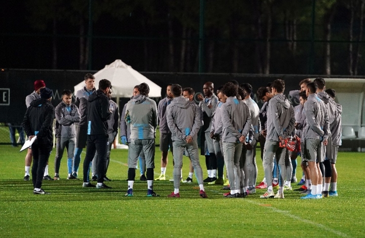 Trabzonspor’da Keyifli Antrenman