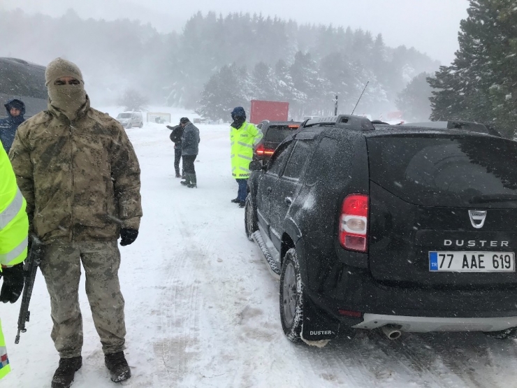 Uludağ’da Kar 1 Metreye Ulaştı