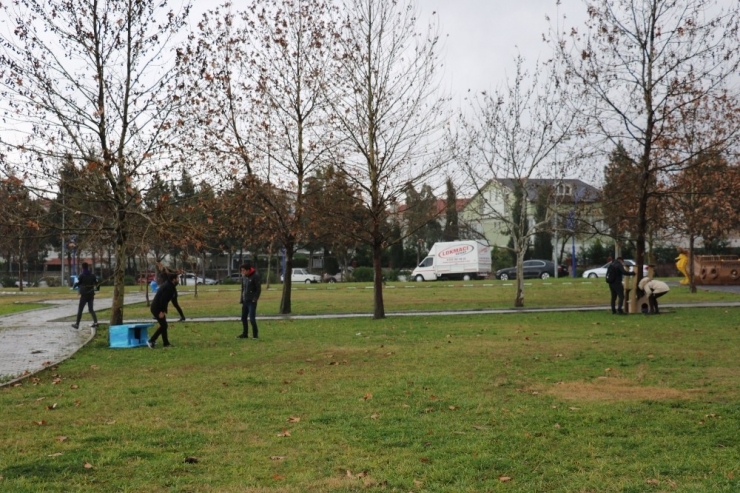 Duyarlı Öğrenciler Kış Günlerinde Sokak Hayvanlarını Unutmadı
