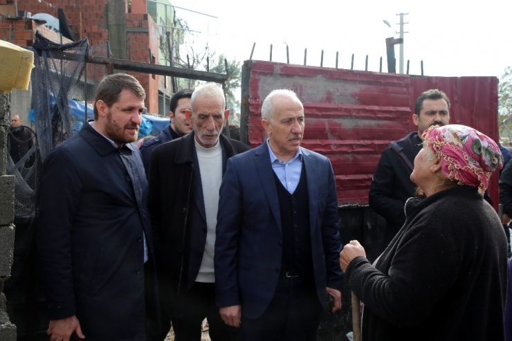 Başkan Gültak, Yağmur Mağduru Vatandaşları Yalnız Bırakmadı